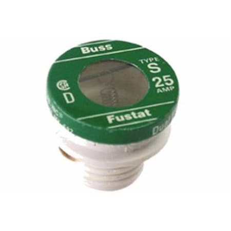 Eaton Bussmann BP-S-25 25A Type S Plug Fuse, 2 Pack, 5PK 179837